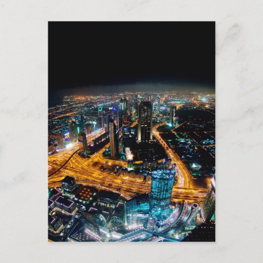 Skyline of Dubai Briefkaart (Voorkant)