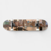 Skyline of Financial District of Boston Persoonlijk Skateboard (Horizontaal)