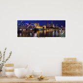 Skyline of Melbourne Panorama Poster (Keuken)