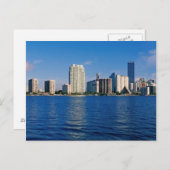 Skyline of Miami, Florida Briefkaart (Voorkant / Achterkant)