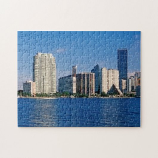 Skyline of Miami Legpuzzel (Horizontaal)