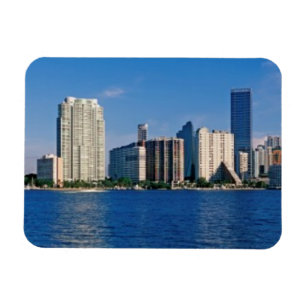 Skyline of Miami Magneet