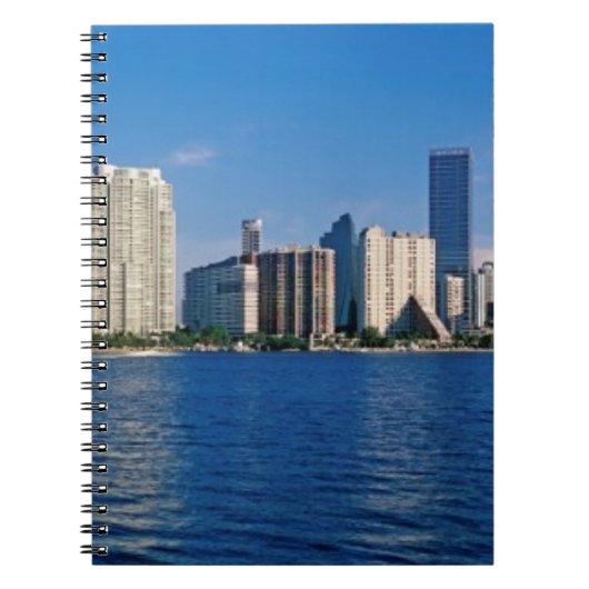 Skyline of Miami Notitieboek (Voorkant)