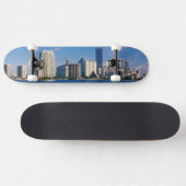 Skyline of Miami Persoonlijk Skateboard (Horizontaal)