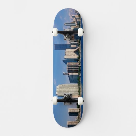 Skyline of Miami Persoonlijk Skateboard (Voorkant)