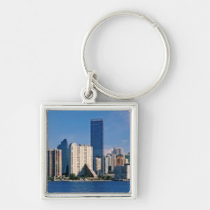Skyline of Miami Sleutelhanger