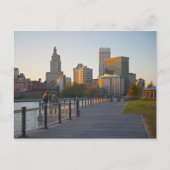 Skyline of Providence, Rhode Island Briefkaart (Voorkant)
