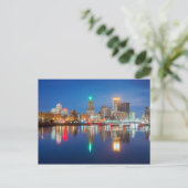 Skyline of Providence, RI Briefkaart (Staand voorkant)