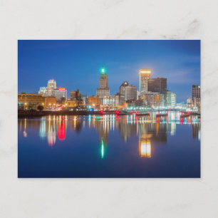 Skyline of Providence, RI Briefkaart