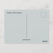 Skyline of Tampa Florida op een dag van de wolken Briefkaart (Achterkant)