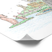 Skyline of the World Poster (Hoek)