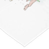 Skyline of the World Table Runner Korte Tafelloper (Hoek)