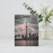 Skyline of Toronto Ontario Canada Briefkaart (Staand voorkant)