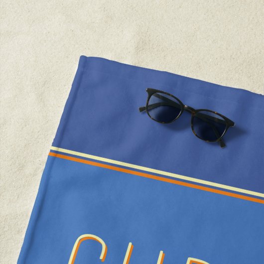 Skyline of Willemstad (aanpasbaar) Strandlaken (In situ)