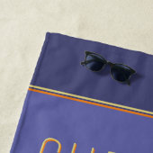 Skyline of Willemstad in Night (aanpasbaar) Strandlaken (In situ)