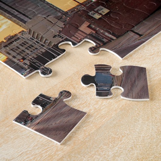 Skyline Oklahoma Legpuzzel (Zijkant)