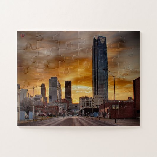 Skyline Oklahoma Legpuzzel (Horizontaal)