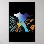 Skyline parkour poster (Voorkant)