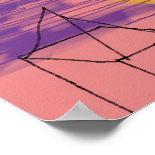 Skyline-Poster Poster (Hoek)