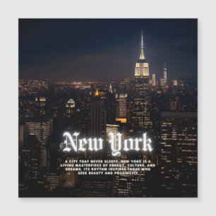 Skyline Poster Sjabloon van New York