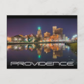 Skyline Providence Rhode Island Briefkaart (Voorkant)