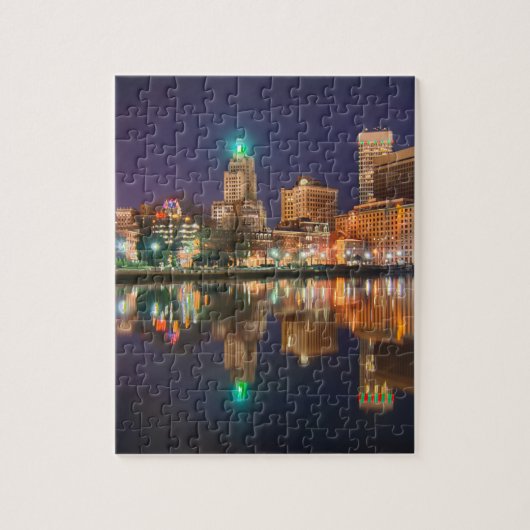 Skyline Providence Rhode Island Legpuzzel (Verticaal)