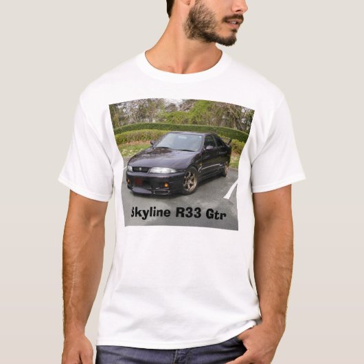 Skyline R33 Gtr T-shirt (Voorkant)