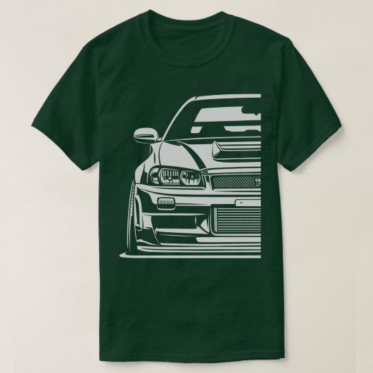 Skyline R34 1 T-shirt (Design voorkant)