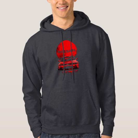 SKYLINE R34 GTR HOODIE (Voorkant)