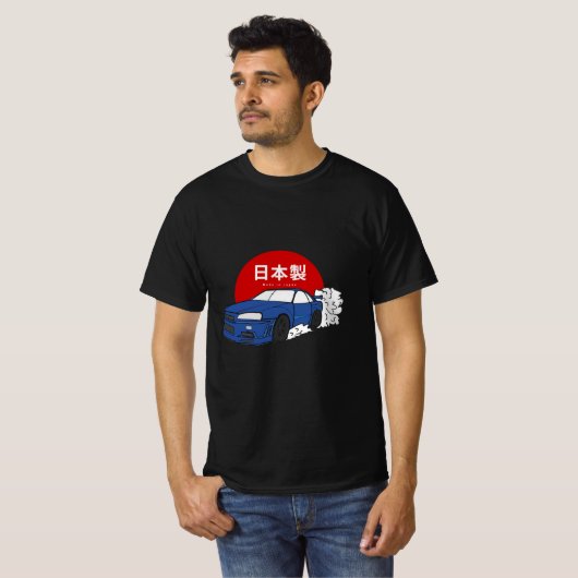 Skyline R34 GTR t-shirt (Voorkant volledig)