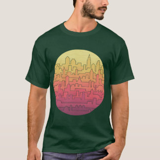 Skyline retro t-shirt