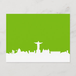 Skyline Rio de Janeiro Briefkaart