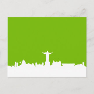 Skyline Rio de Janeiro Briefkaart