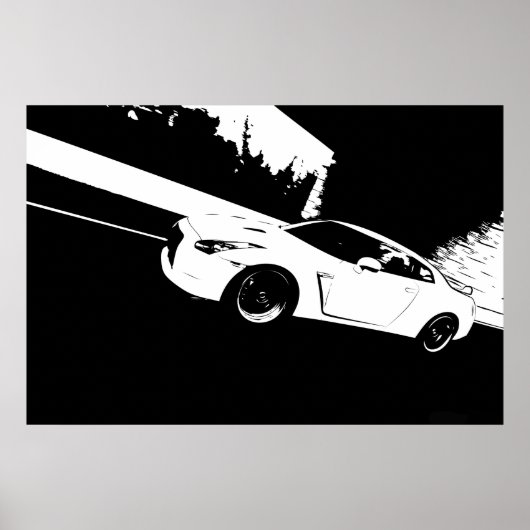 Skyline Rolling Shot Poster (Voorkant)