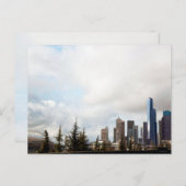 Skyline Seattle...een ander Uitzicht... Briefkaart (Voorkant / Achterkant)