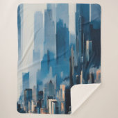 Skyline Sherpa Blanket Sherpa Deken (Voorkant)