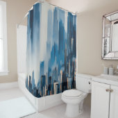 Skyline Shower Curtain Douchegordijn (In situ)