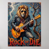 Skyline Shred: De ongetemde melodie van de leeuw Poster (Voorkant)