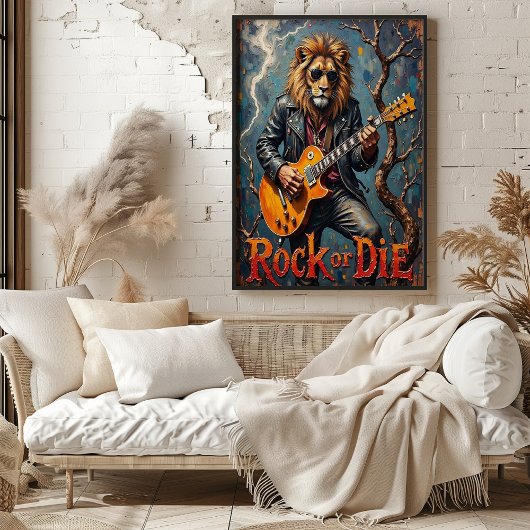 Skyline Shred: De ongetemde melodie van de leeuw Poster