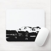 Skyline Side Uitzicht Muismat (Met muis)