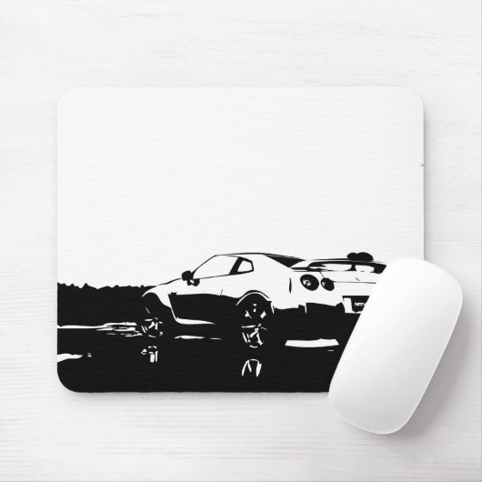 Skyline Side Uitzicht Muismat (Met muis)