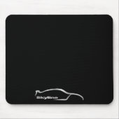 Skyline Silver Silhouette Muismat (Voorkant)