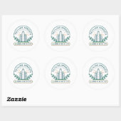 Skyline Sprouts Sticker voor Stadstuinieren | Stad (Vel)