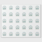 Skyline Sprouts Urban Farming Sticker | City Garde Cadeaupapier (Vlak)