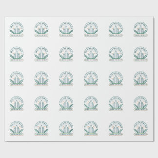 Skyline Sprouts Urban Farming Sticker | Stad Tuini Cadeaupapier