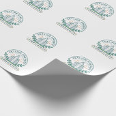 Skyline Sprouts Urban Farming Sticker | Stad Tuini Cadeaupapier (Hoek)