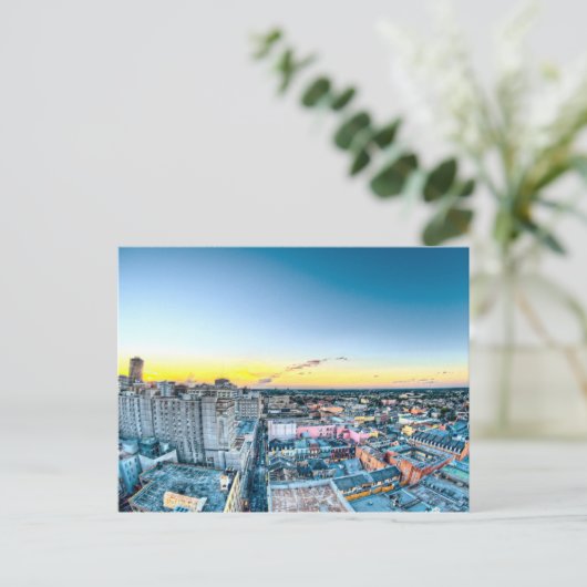 Skyline Sunset (New Orleans, LA) Briefkaart (Staand voorkant)