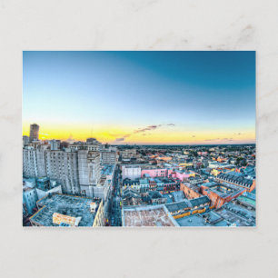 Skyline Sunset (New Orleans, LA) Briefkaart