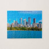 Skyline Sydney Harbour Australië Legpuzzel (Horizontaal)