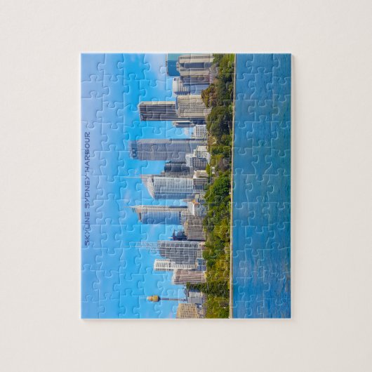 Skyline Sydney Harbour Australië Legpuzzel (Verticaal)